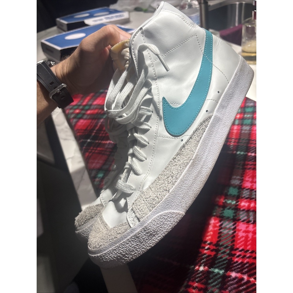 Size 13 - Nike Blazer '77 Vintage Mid White Dusty Cactus - Picture 3 of 6